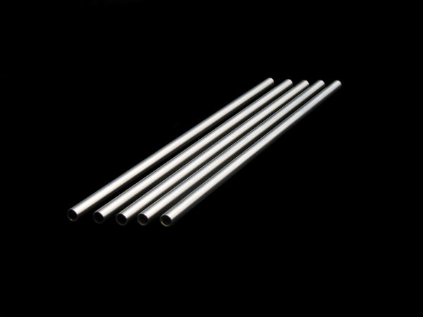 Five Pack Stainless Steel Straws